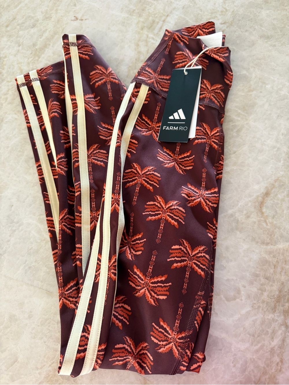FARM Rio x adidas leggings NWT